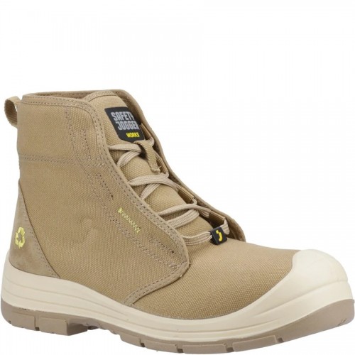 Safety Jogger Eco Desert Safety Boots Steel Toe Caps Midsole Beige Safety Jogger Eco Desert Safety Boots Steel Toe Caps Midsole Beige